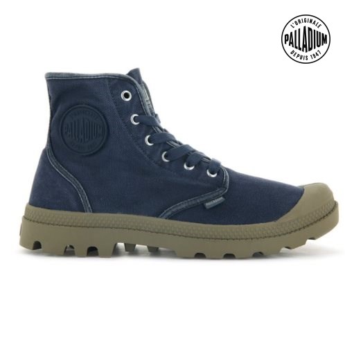 Pánské Boty Palladium Pampa Hi Tmavě Blankyt | CZ CPN-29X